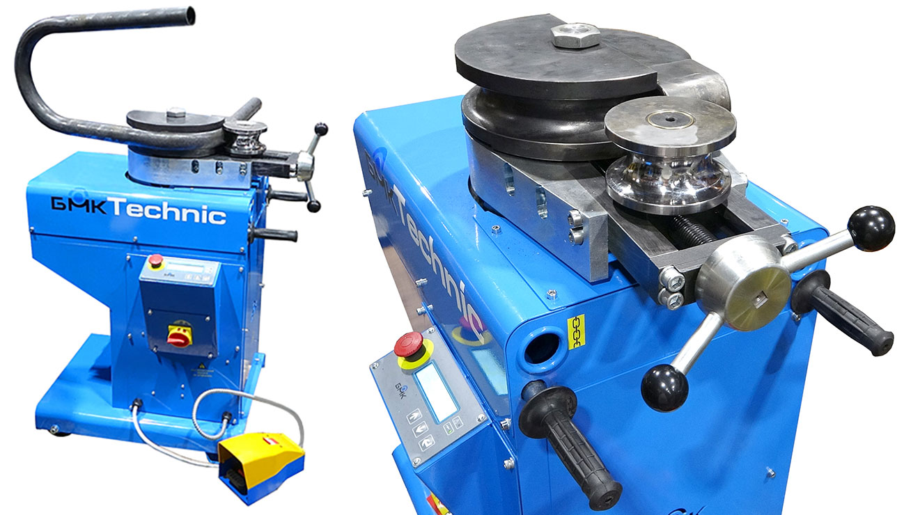 Бездорновый трубогиб с ЧПУ RE-60 М TECHNIC